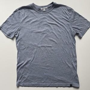 THREADS 4 THOUGHT S/S Blue Heather Solid‎ Tee Unisex XS Sustainable Shirt
